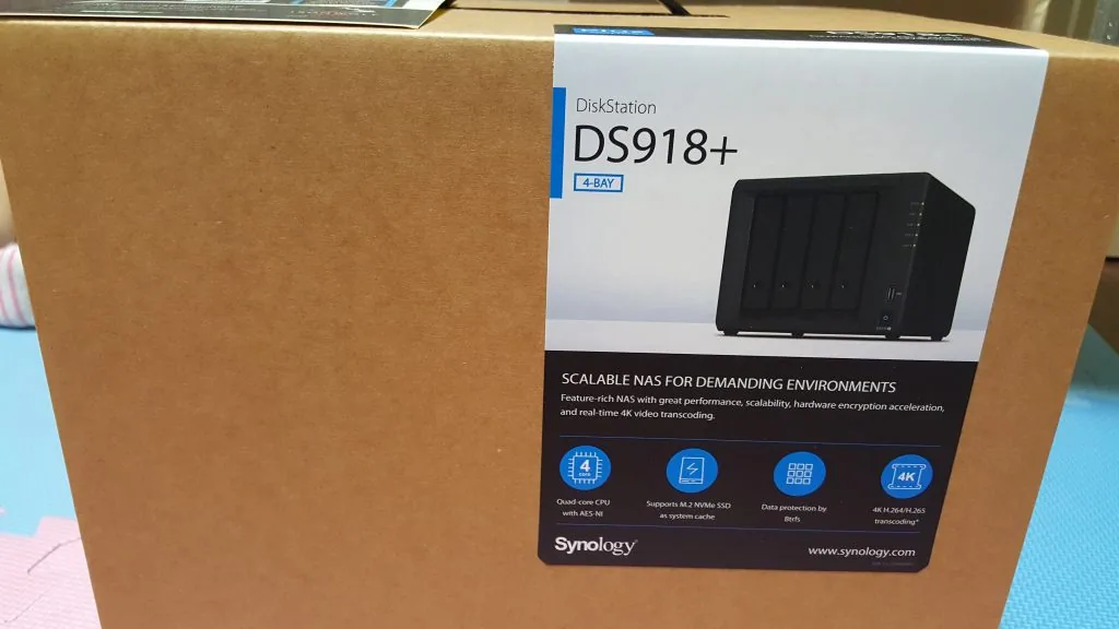 시놀로지 nas DS918+ 구입및 사용기