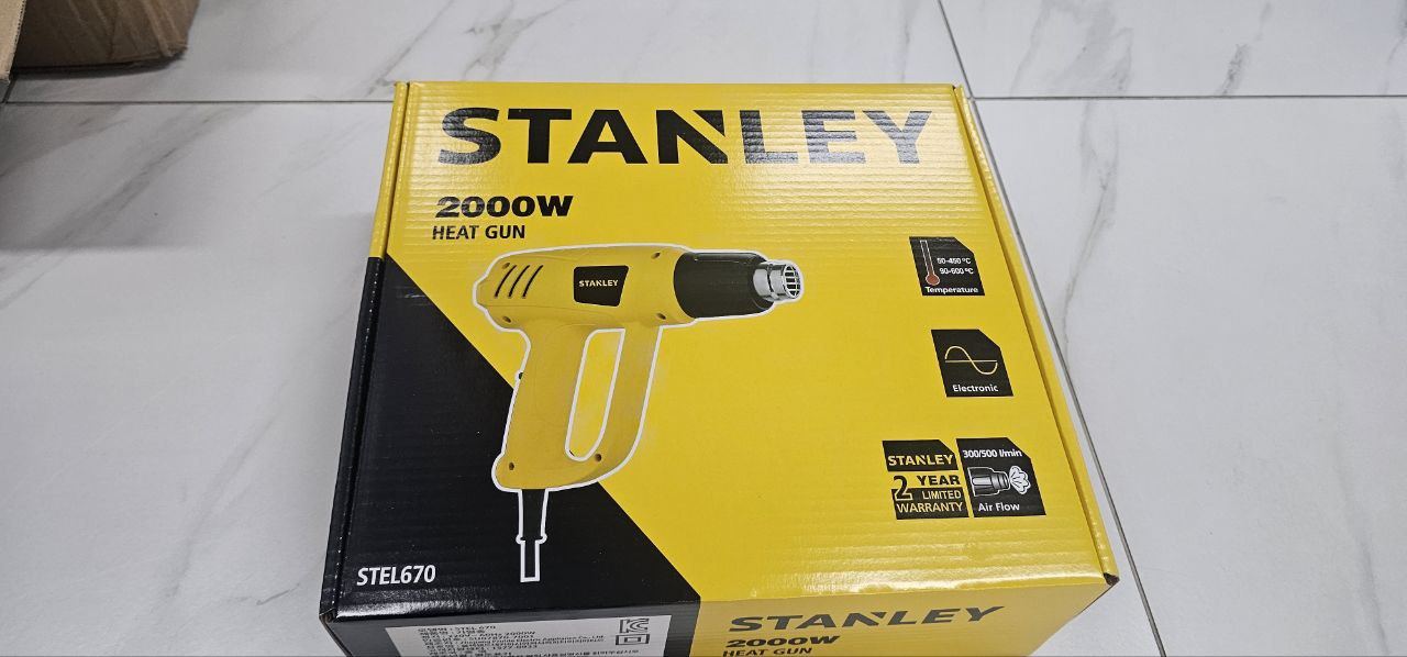 스탠리 STEL670 열풍기 온풍기 히팅건 히터건 실사용 후기｜언박싱부터 작업 적용까지