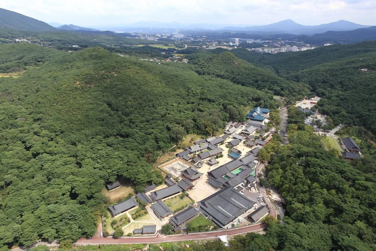 양산 통도사 대표 전경