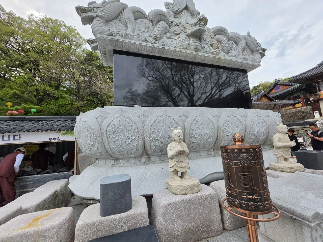 동화사 관음상 디테일 2