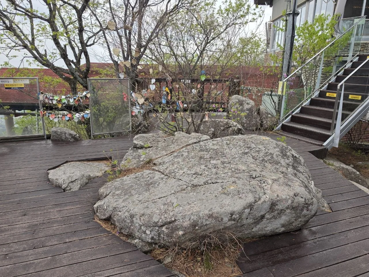 팔공산 상부 데크