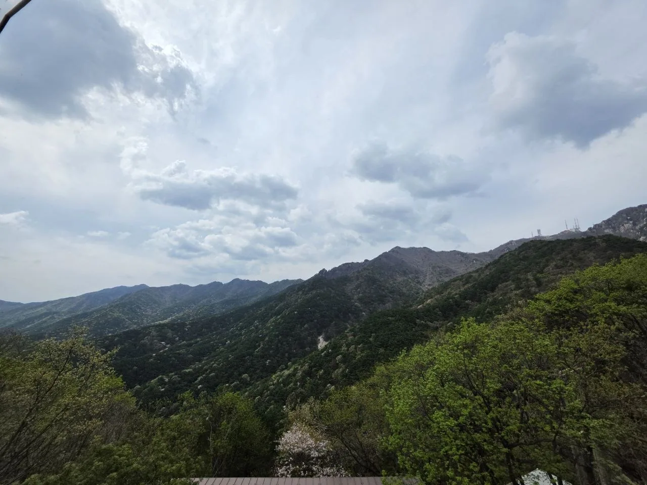 팔공산 산능선 전망 8