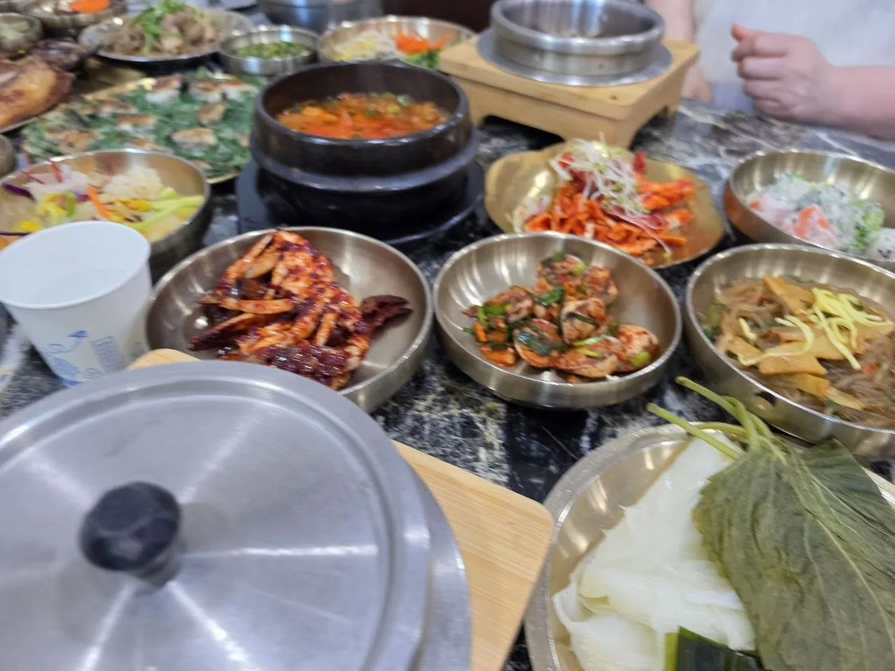 팔공산 엄마밥상 매장 내부 분위기 사진